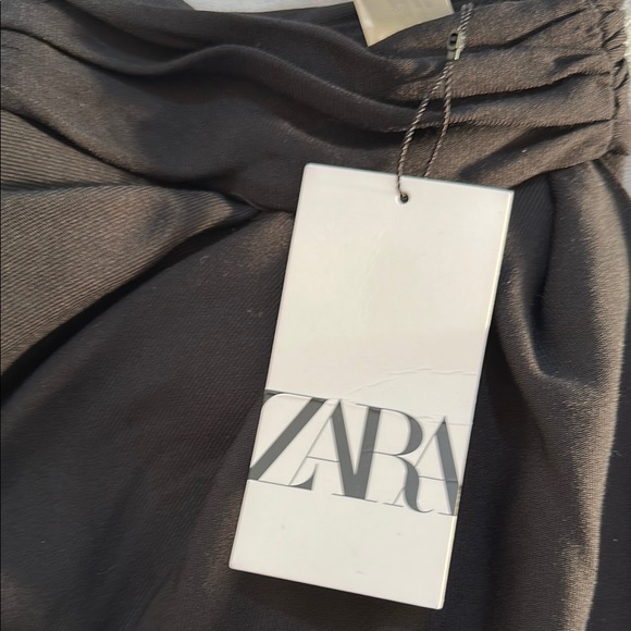 Zara New Black Mini Skirt for Work or Play Size Medium - Picture 2 of 8